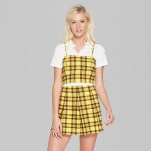 Plaid Crop Top